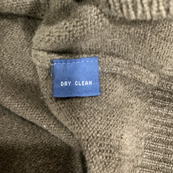 Polo Ralph Lauren Men's XL Green 100% Lambswool Burgundy Pony V Neck Sweater - Picture 8 of 12